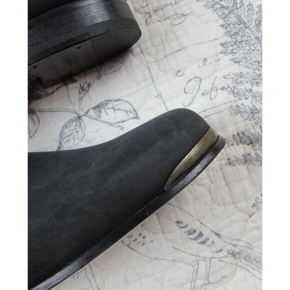 Cobra Society Women’s US 8 Black Nubuck Leather Loafer Dress Shoe logo - Picture 6 of 10